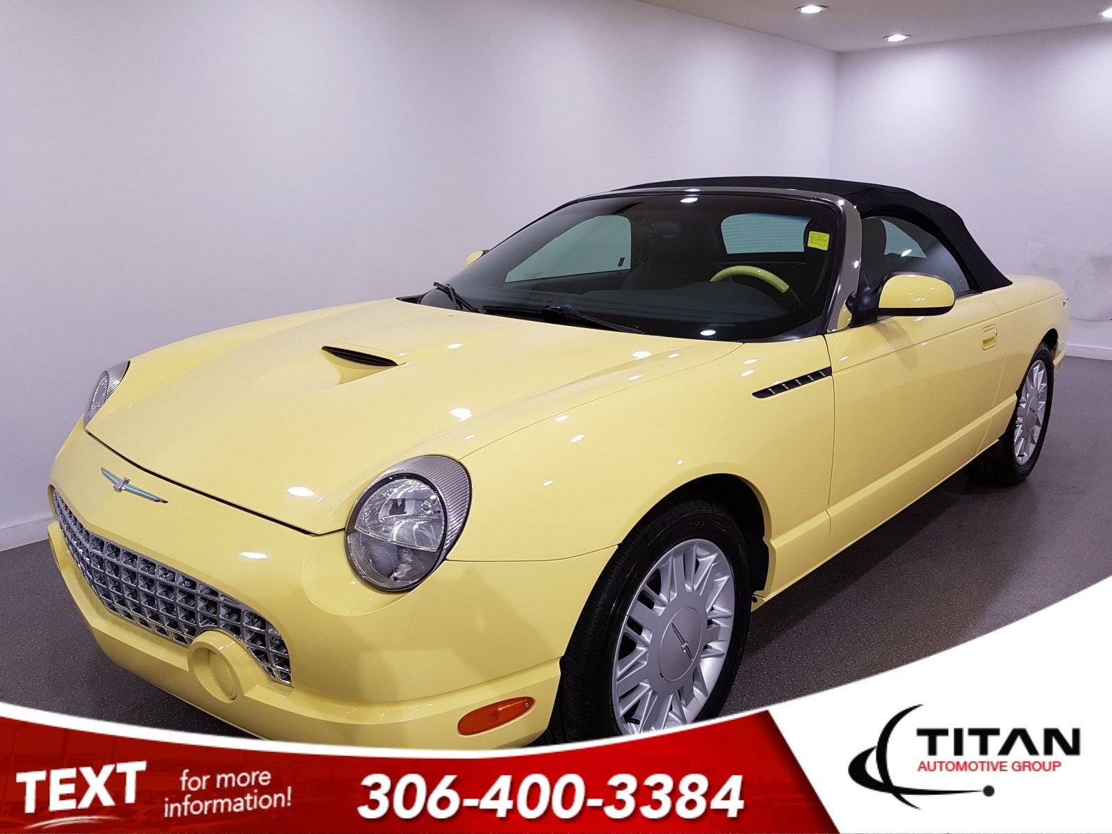 Pre Owned 2002 Ford Thunderbird V8 Leather Convertible