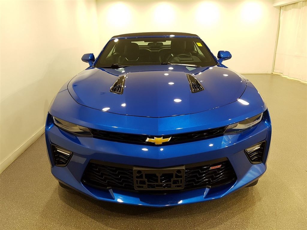 Pre-Owned 2017 Chevrolet Camaro 2SS Convertible Hyper Blue 455HP Sedan ...